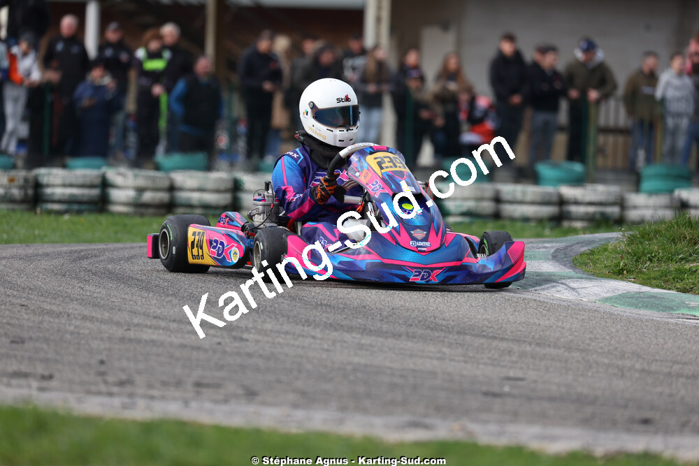 1 & 2/03/2025 : 1ère manche du Championnat du Sud au Pôle Mécanique Karting d’Alès (photos Stéphane Agnus) 2025 — karting