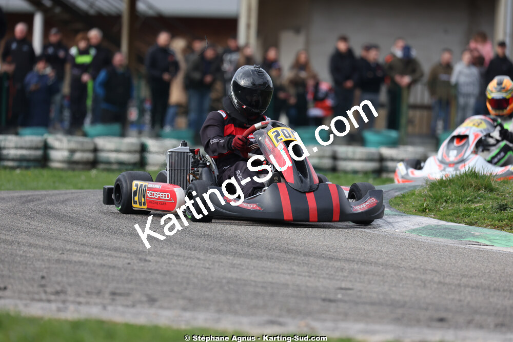 1 & 2/03/2025 : 1ère manche du Championnat du Sud au Pôle Mécanique Karting d’Alès (photos Stéphane Agnus) 2025 — karting