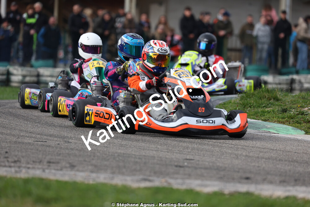 1 & 2/03/2025 : 1ère manche du Championnat du Sud au Pôle Mécanique Karting d’Alès (photos Stéphane Agnus) 2025 — karting