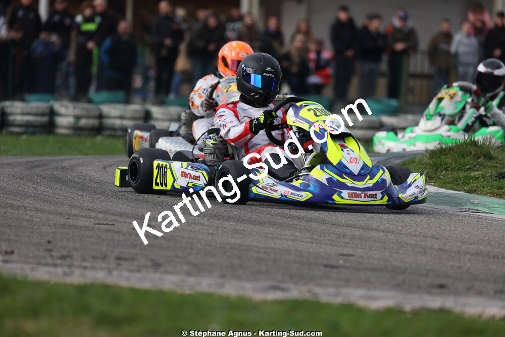 1 & 2/03/2025 : 1ère manche du Championnat du Sud au Pôle Mécanique Karting d’Alès (photos Stéphane Agnus) 2025 — karting
