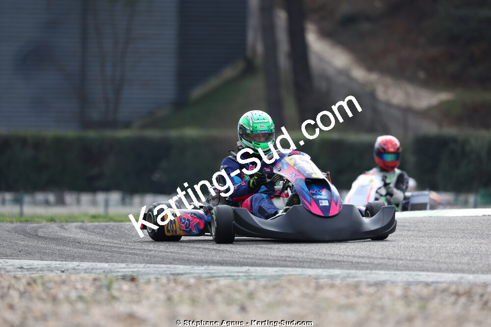 1 & 2/03/2025 : 1ère manche du Championnat du Sud au Pôle Mécanique Karting d’Alès (photos Stéphane Agnus) 2025 — karting