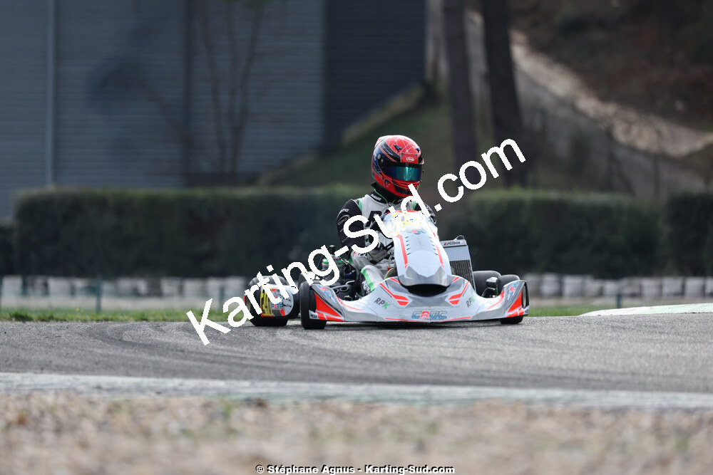 1 & 2/03/2025 : 1ère manche du Championnat du Sud au Pôle Mécanique Karting d’Alès (photos Stéphane Agnus) 2025 — karting