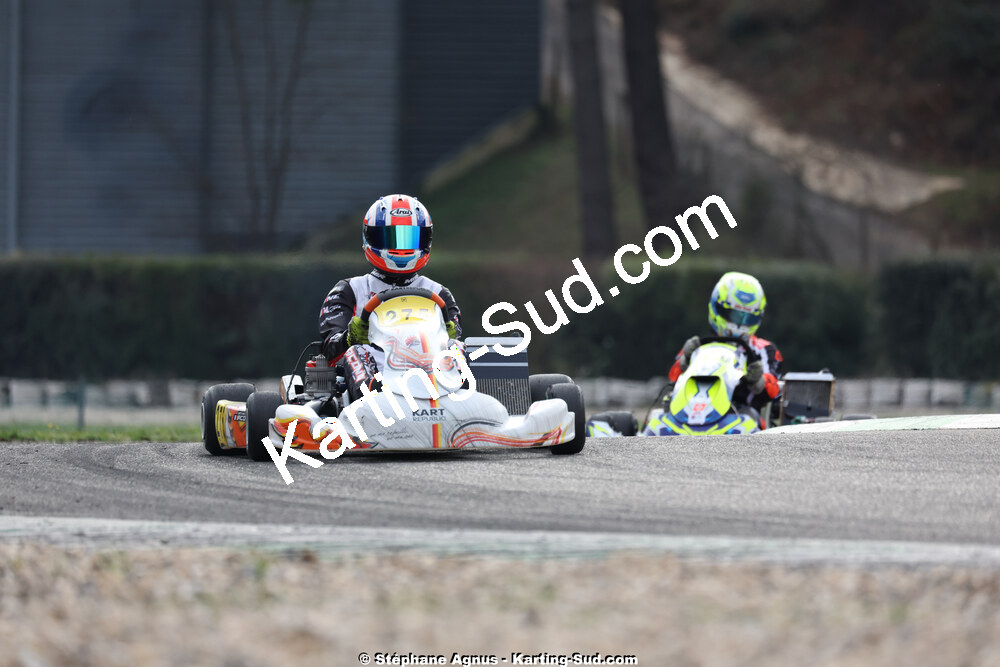 1 & 2/03/2025 : 1ère manche du Championnat du Sud au Pôle Mécanique Karting d’Alès (photos Stéphane Agnus) 2025 — karting