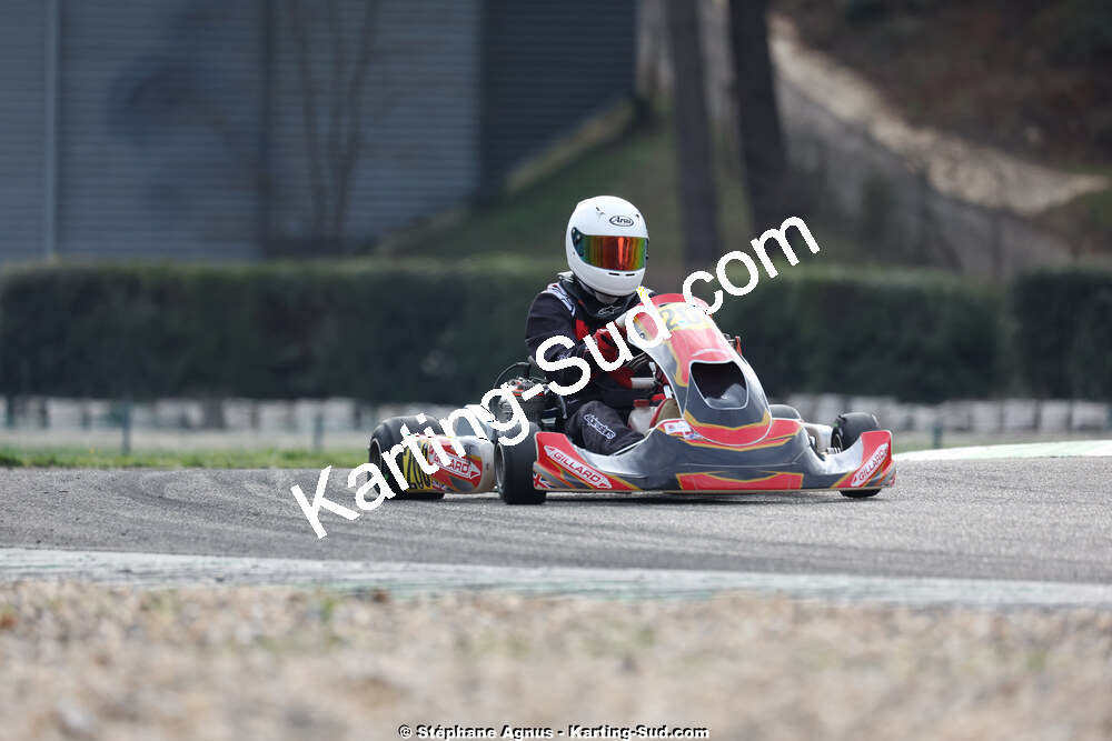 1 & 2/03/2025 : 1ère manche du Championnat du Sud au Pôle Mécanique Karting d’Alès (photos Stéphane Agnus) 2025 — karting