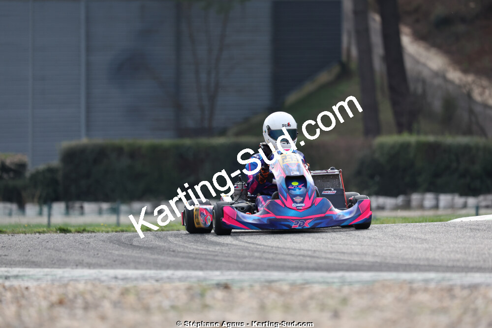 1 & 2/03/2025 : 1ère manche du Championnat du Sud au Pôle Mécanique Karting d’Alès (photos Stéphane Agnus) 2025 — karting