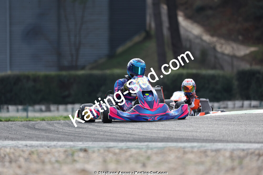 1 & 2/03/2025 : 1ère manche du Championnat du Sud au Pôle Mécanique Karting d’Alès (photos Stéphane Agnus) 2025 — karting