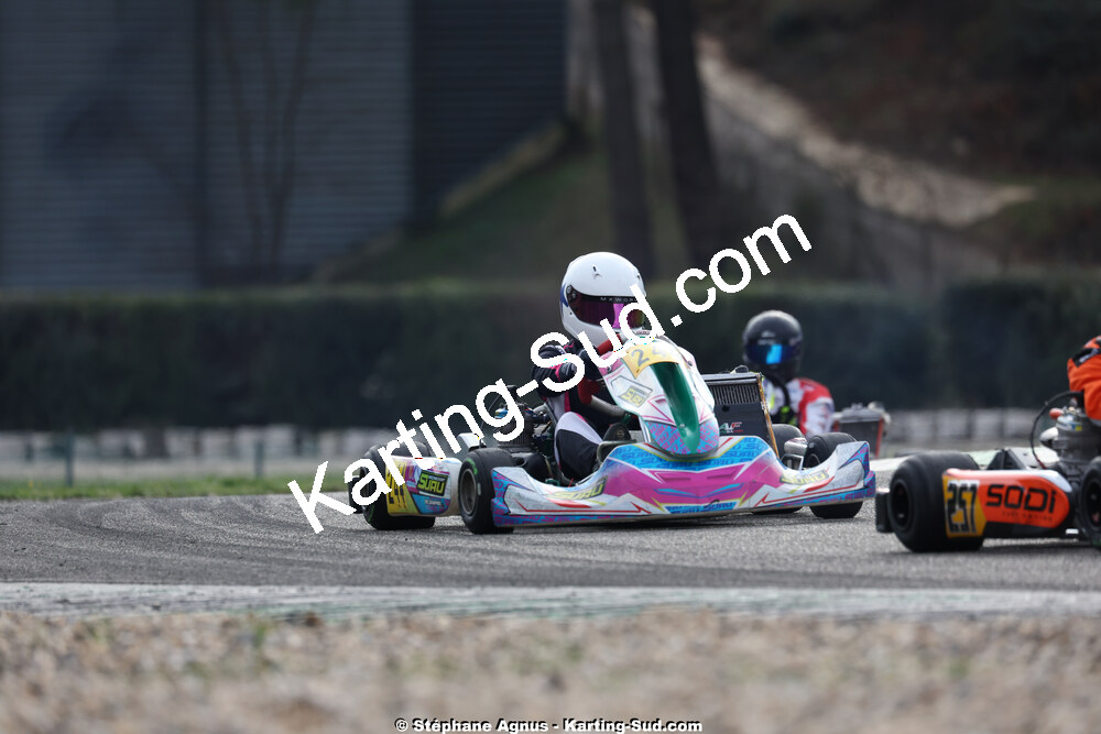 1 & 2/03/2025 : 1ère manche du Championnat du Sud au Pôle Mécanique Karting d’Alès (photos Stéphane Agnus) 2025 — karting
