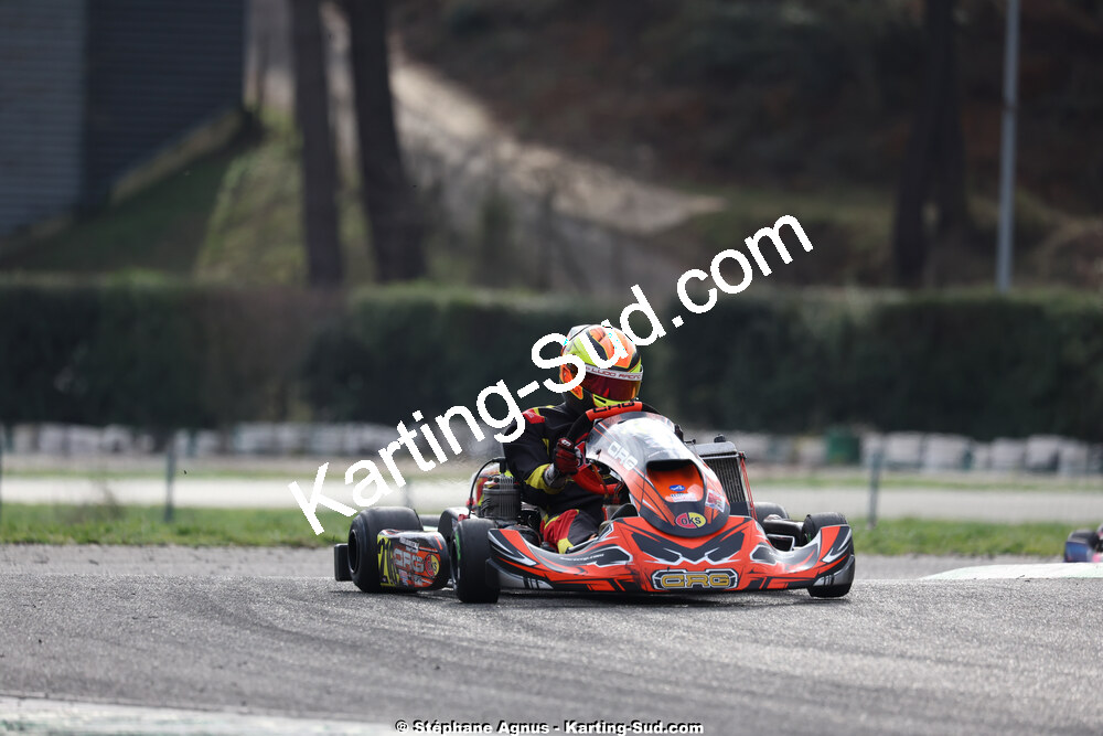 1 & 2/03/2025 : 1ère manche du Championnat du Sud au Pôle Mécanique Karting d’Alès (photos Stéphane Agnus) 2025 — karting