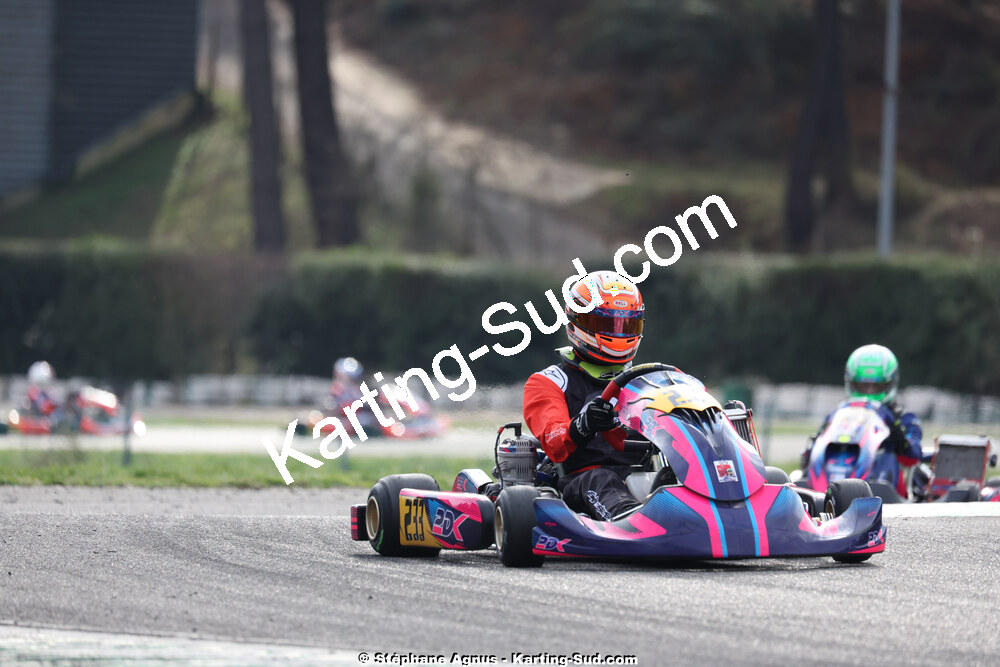 1 & 2/03/2025 : 1ère manche du Championnat du Sud au Pôle Mécanique Karting d’Alès (photos Stéphane Agnus) 2025 — karting