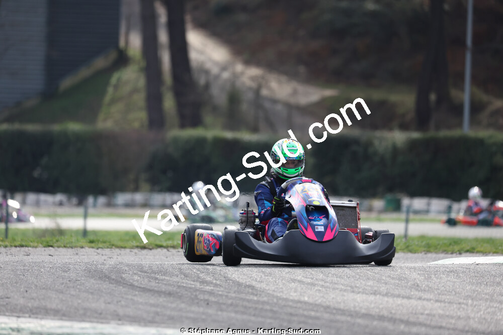 1 & 2/03/2025 : 1ère manche du Championnat du Sud au Pôle Mécanique Karting d’Alès (photos Stéphane Agnus) 2025 — karting