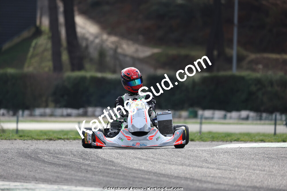 1 & 2/03/2025 : 1ère manche du Championnat du Sud au Pôle Mécanique Karting d’Alès (photos Stéphane Agnus) 2025 — karting