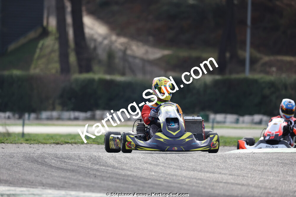 1 & 2/03/2025 : 1ère manche du Championnat du Sud au Pôle Mécanique Karting d’Alès (photos Stéphane Agnus) 2025 — karting