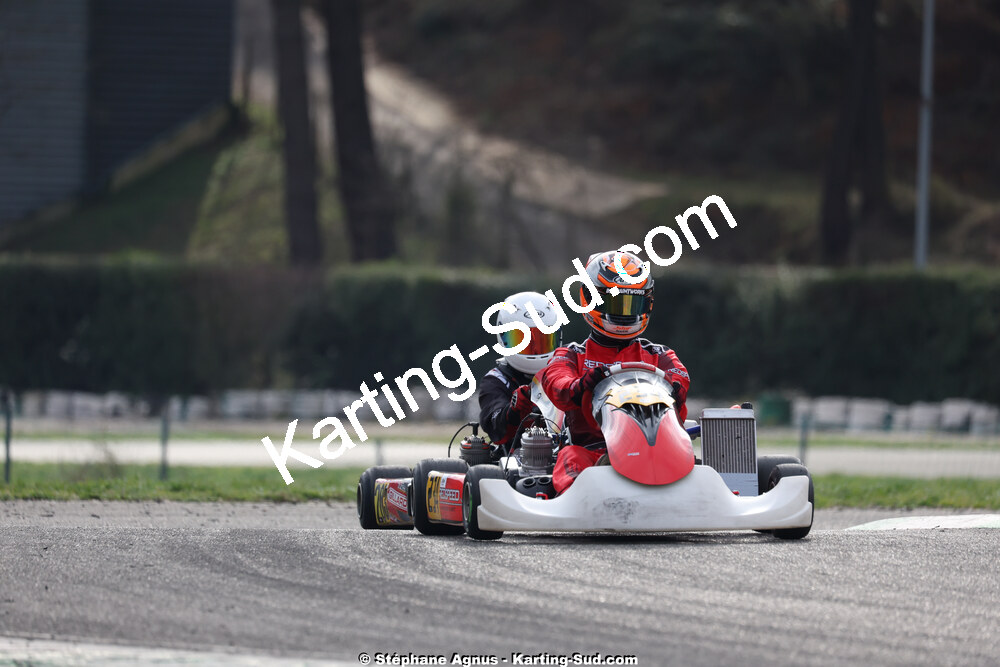 1 & 2/03/2025 : 1ère manche du Championnat du Sud au Pôle Mécanique Karting d’Alès (photos Stéphane Agnus) 2025 — karting