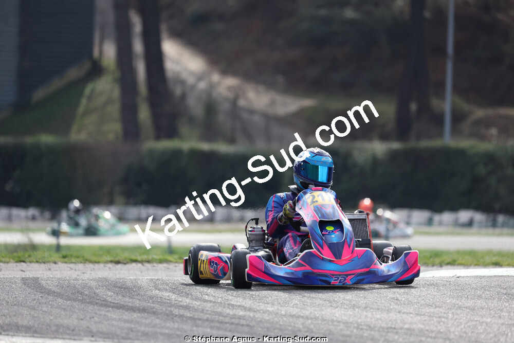 1 & 2/03/2025 : 1ère manche du Championnat du Sud au Pôle Mécanique Karting d’Alès (photos Stéphane Agnus) 2025 — karting