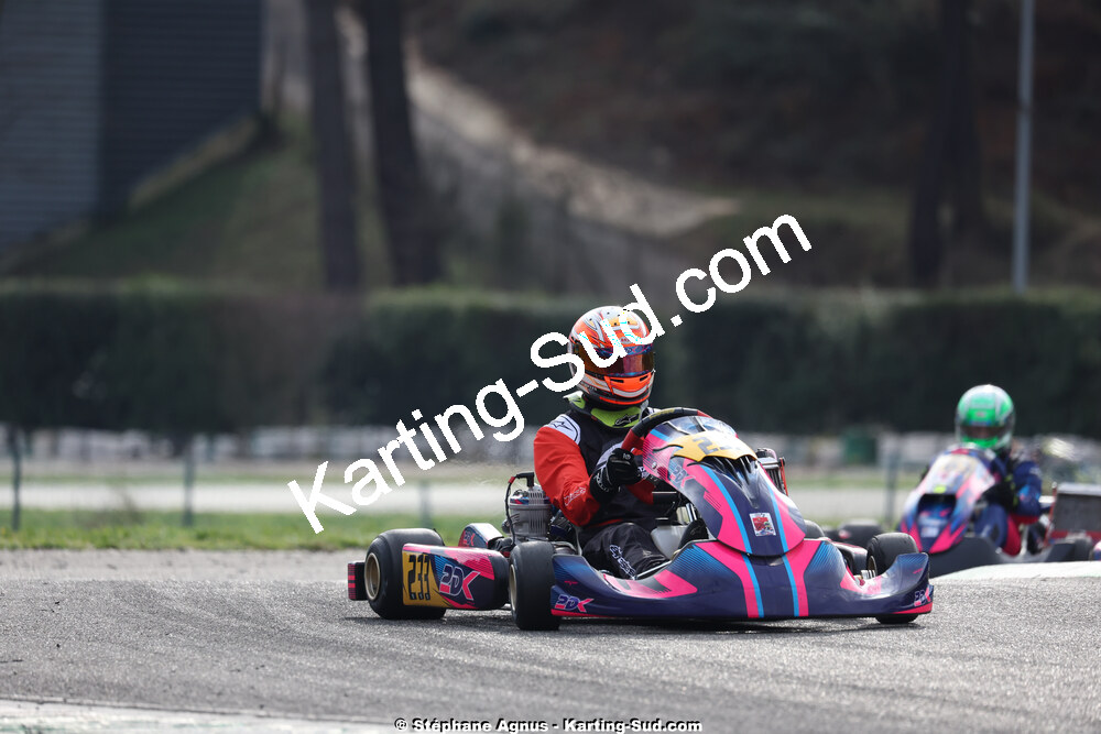 1 & 2/03/2025 : 1ère manche du Championnat du Sud au Pôle Mécanique Karting d’Alès (photos Stéphane Agnus) 2025 — karting