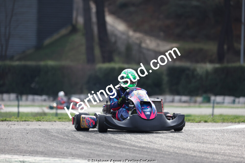 1 & 2/03/2025 : 1ère manche du Championnat du Sud au Pôle Mécanique Karting d’Alès (photos Stéphane Agnus) 2025 — karting