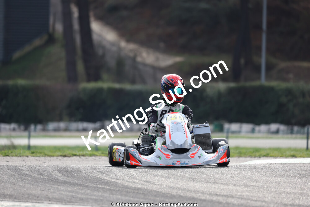 1 & 2/03/2025 : 1ère manche du Championnat du Sud au Pôle Mécanique Karting d’Alès (photos Stéphane Agnus) 2025 — karting