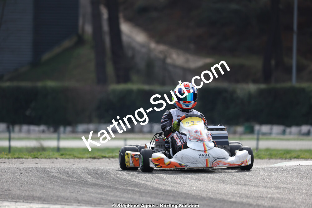 1 & 2/03/2025 : 1ère manche du Championnat du Sud au Pôle Mécanique Karting d’Alès (photos Stéphane Agnus) 2025 — karting