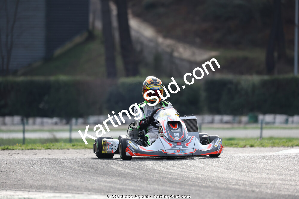1 & 2/03/2025 : 1ère manche du Championnat du Sud au Pôle Mécanique Karting d’Alès (photos Stéphane Agnus) 2025 — karting