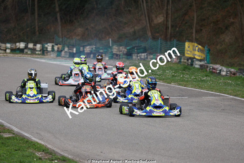 1 & 2/03/2025 : 1ère manche du Championnat du Sud au Pôle Mécanique Karting d’Alès (photos Stéphane Agnus) 2025 — karting