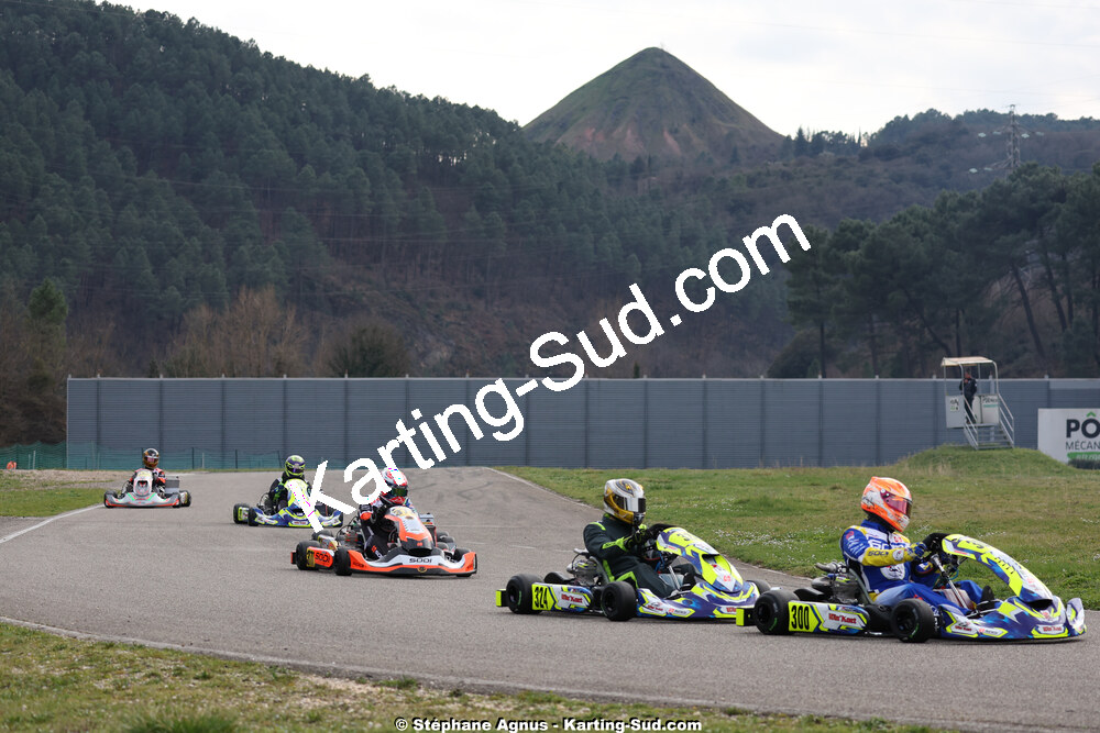 1 & 2/03/2025 : 1ère manche du Championnat du Sud au Pôle Mécanique Karting d’Alès (photos Stéphane Agnus) 2025 — karting