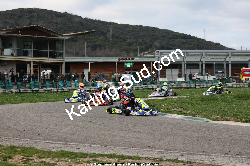 1 & 2/03/2025 : 1ère manche du Championnat du Sud au Pôle Mécanique Karting d’Alès (photos Stéphane Agnus) 2025 — karting