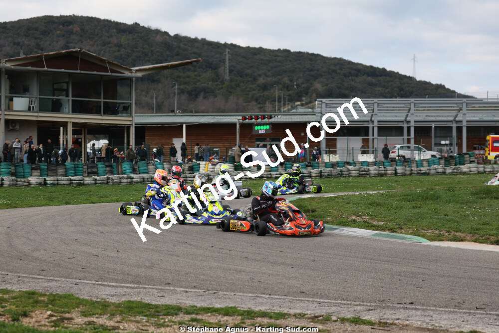 1 & 2/03/2025 : 1ère manche du Championnat du Sud au Pôle Mécanique Karting d’Alès (photos Stéphane Agnus) 2025 — karting