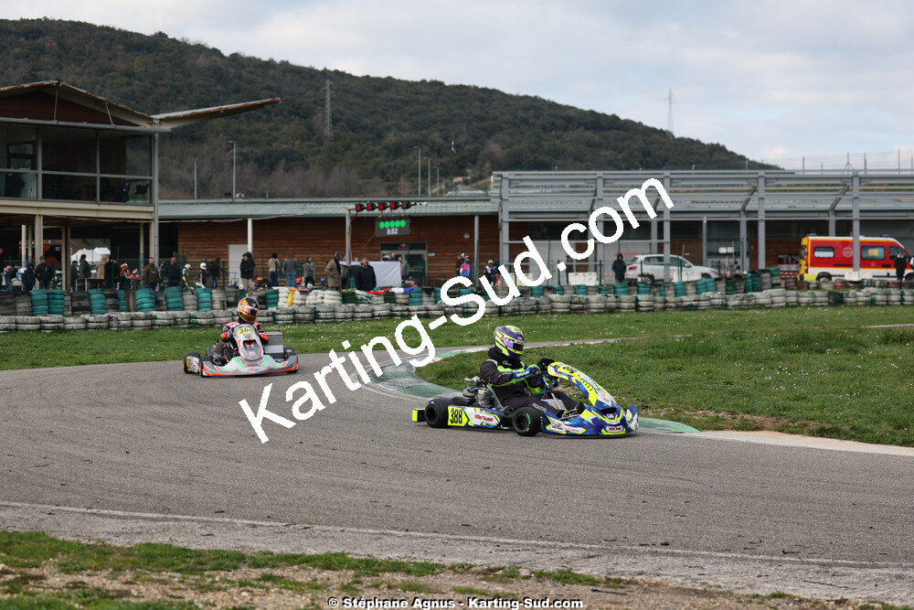 1 & 2/03/2025 : 1ère manche du Championnat du Sud au Pôle Mécanique Karting d’Alès (photos Stéphane Agnus) 2025 — karting