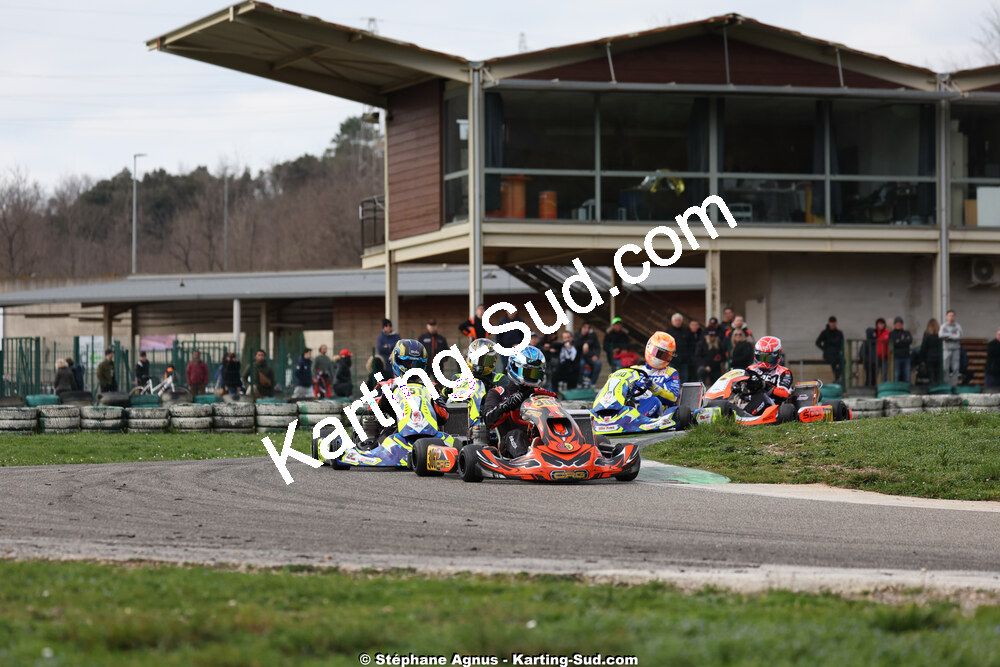1 & 2/03/2025 : 1ère manche du Championnat du Sud au Pôle Mécanique Karting d’Alès (photos Stéphane Agnus) 2025 — karting