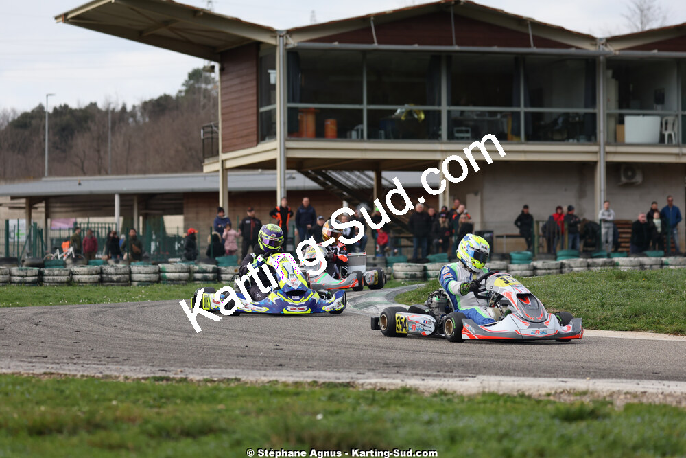 1 & 2/03/2025 : 1ère manche du Championnat du Sud au Pôle Mécanique Karting d’Alès (photos Stéphane Agnus) 2025 — karting