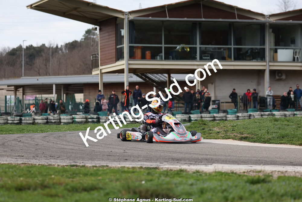 1 & 2/03/2025 : 1ère manche du Championnat du Sud au Pôle Mécanique Karting d’Alès (photos Stéphane Agnus) 2025 — karting