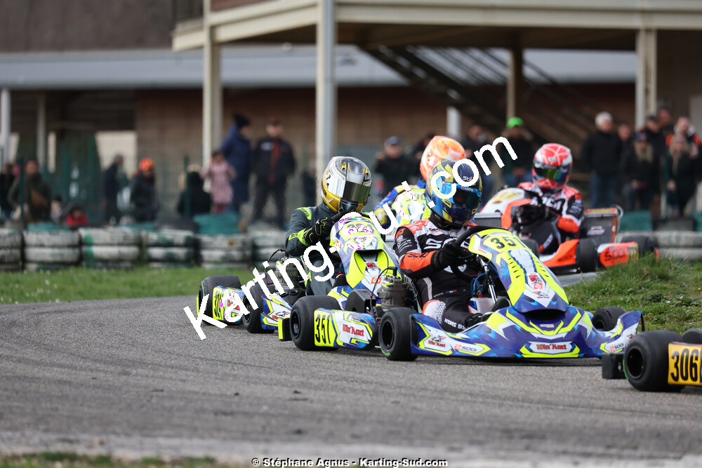 1 & 2/03/2025 : 1ère manche du Championnat du Sud au Pôle Mécanique Karting d’Alès (photos Stéphane Agnus) 2025 — karting
