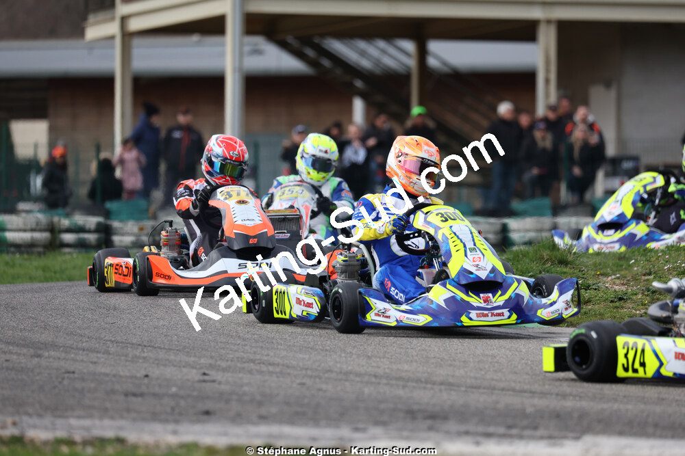 1 & 2/03/2025 : 1ère manche du Championnat du Sud au Pôle Mécanique Karting d’Alès (photos Stéphane Agnus) 2025 — karting