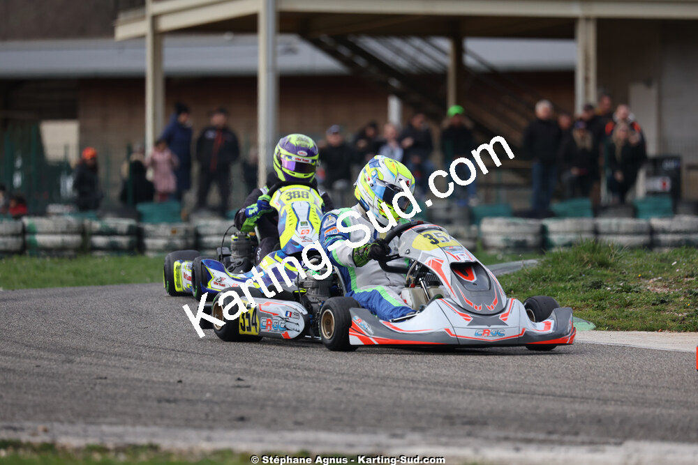 1 & 2/03/2025 : 1ère manche du Championnat du Sud au Pôle Mécanique Karting d’Alès (photos Stéphane Agnus) 2025 — karting
