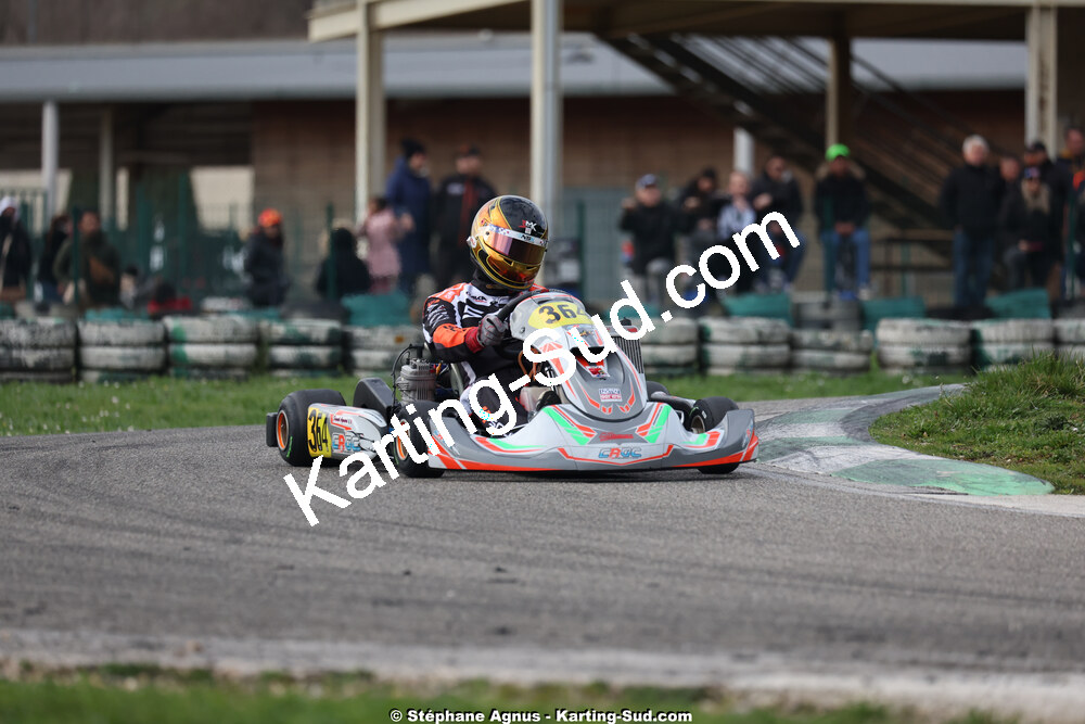1 & 2/03/2025 : 1ère manche du Championnat du Sud au Pôle Mécanique Karting d’Alès (photos Stéphane Agnus) 2025 — karting