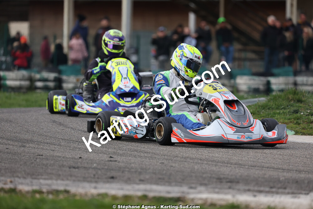 1 & 2/03/2025 : 1ère manche du Championnat du Sud au Pôle Mécanique Karting d’Alès (photos Stéphane Agnus) 2025 — karting