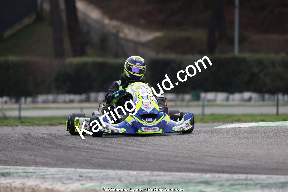 1 & 2/03/2025 : 1ère manche du Championnat du Sud au Pôle Mécanique Karting d’Alès (photos Stéphane Agnus) 2025 — karting