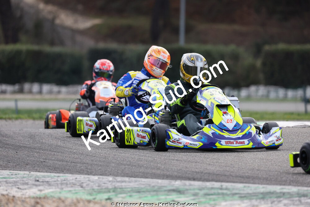 1 & 2/03/2025 : 1ère manche du Championnat du Sud au Pôle Mécanique Karting d’Alès (photos Stéphane Agnus) 2025 — karting