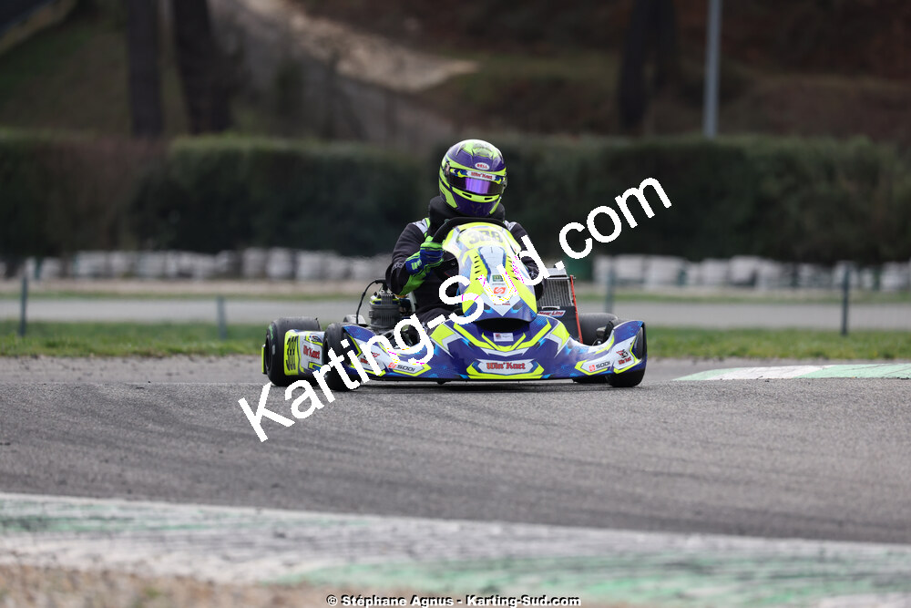 1 & 2/03/2025 : 1ère manche du Championnat du Sud au Pôle Mécanique Karting d’Alès (photos Stéphane Agnus) 2025 — karting
