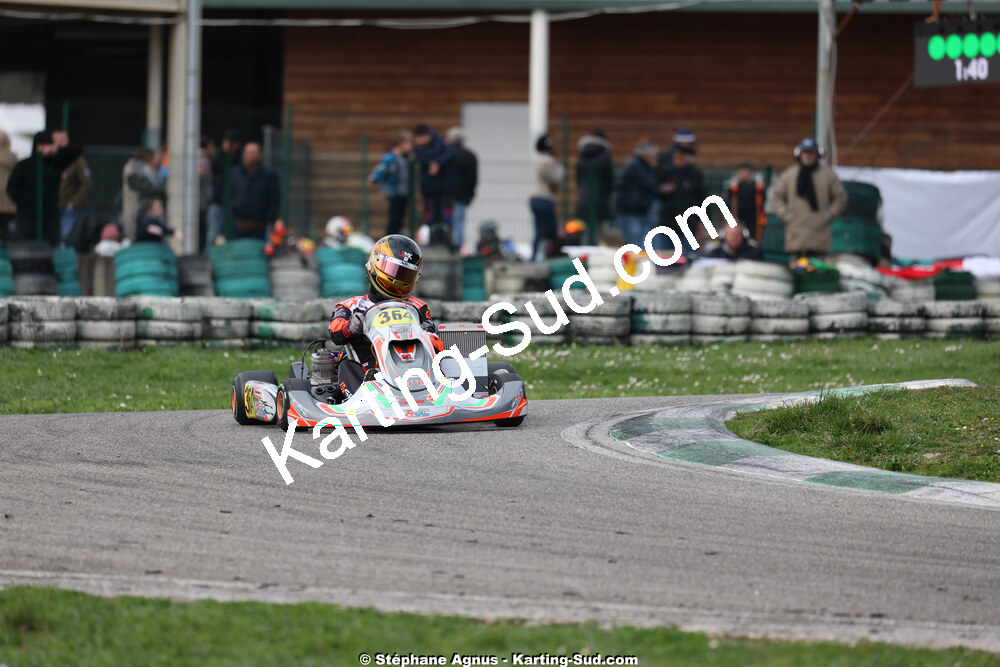1 & 2/03/2025 : 1ère manche du Championnat du Sud au Pôle Mécanique Karting d’Alès (photos Stéphane Agnus) 2025 — karting