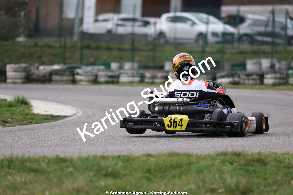 1 & 2/03/2025 : 1ère manche du Championnat du Sud au Pôle Mécanique Karting d’Alès (photos Stéphane Agnus) 2025 — karting