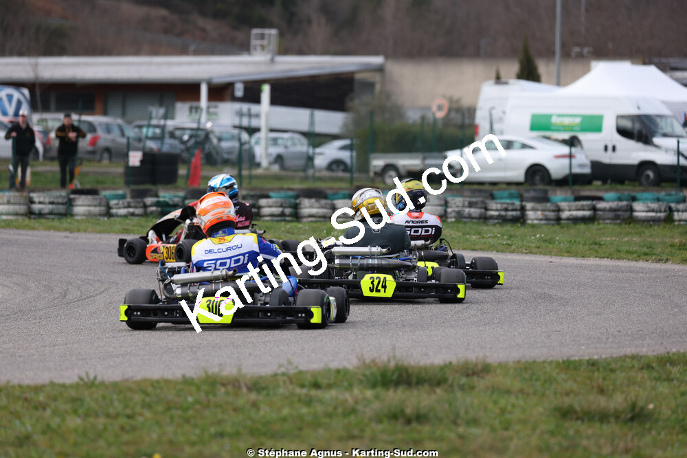1 & 2/03/2025 : 1ère manche du Championnat du Sud au Pôle Mécanique Karting d’Alès (photos Stéphane Agnus) 2025 — karting
