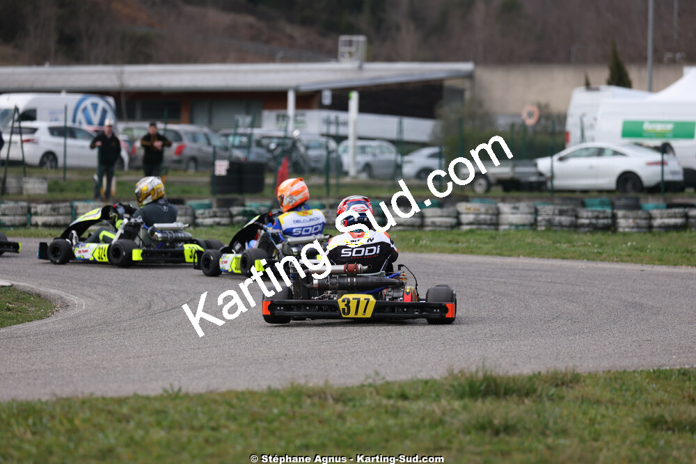 1 & 2/03/2025 : 1ère manche du Championnat du Sud au Pôle Mécanique Karting d’Alès (photos Stéphane Agnus) 2025 — karting