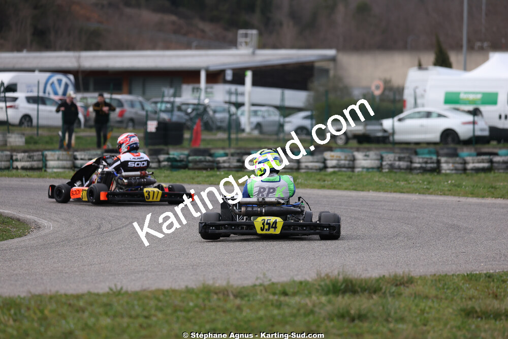 1 & 2/03/2025 : 1ère manche du Championnat du Sud au Pôle Mécanique Karting d’Alès (photos Stéphane Agnus) 2025 — karting
