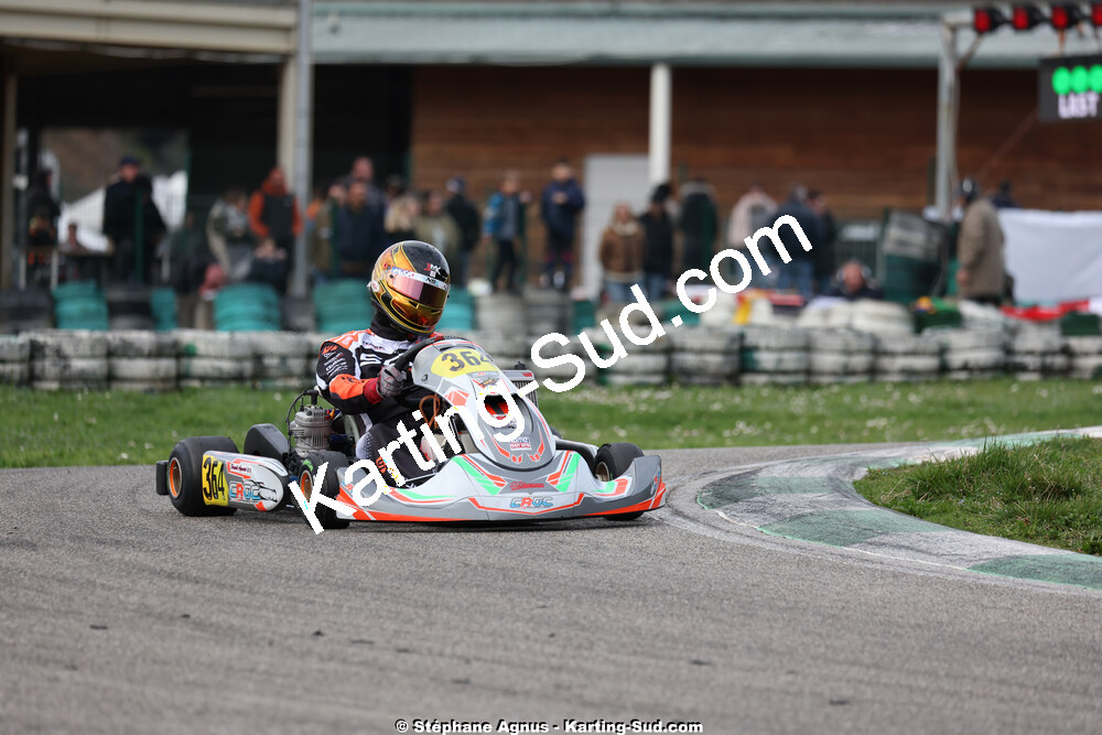 1 & 2/03/2025 : 1ère manche du Championnat du Sud au Pôle Mécanique Karting d’Alès (photos Stéphane Agnus) 2025 — karting