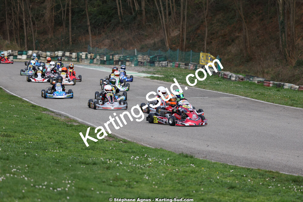 1 & 2/03/2025 : 1ère manche du Championnat du Sud au Pôle Mécanique Karting d’Alès (photos Stéphane Agnus) 2025 — karting