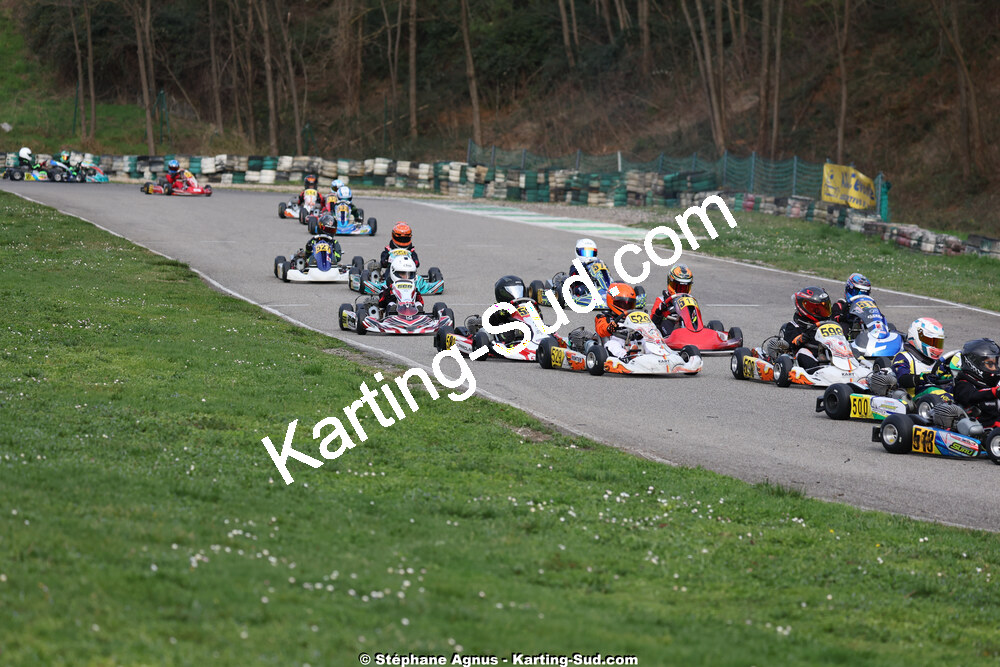 1 & 2/03/2025 : 1ère manche du Championnat du Sud au Pôle Mécanique Karting d’Alès (photos Stéphane Agnus) 2025 — karting