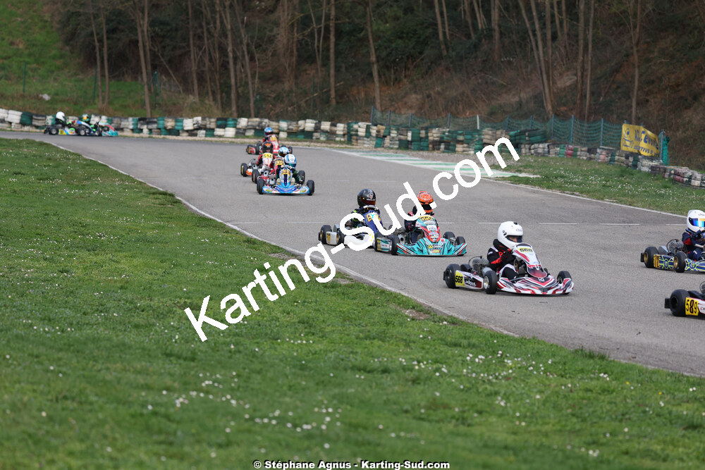 1 & 2/03/2025 : 1ère manche du Championnat du Sud au Pôle Mécanique Karting d’Alès (photos Stéphane Agnus) 2025 — karting