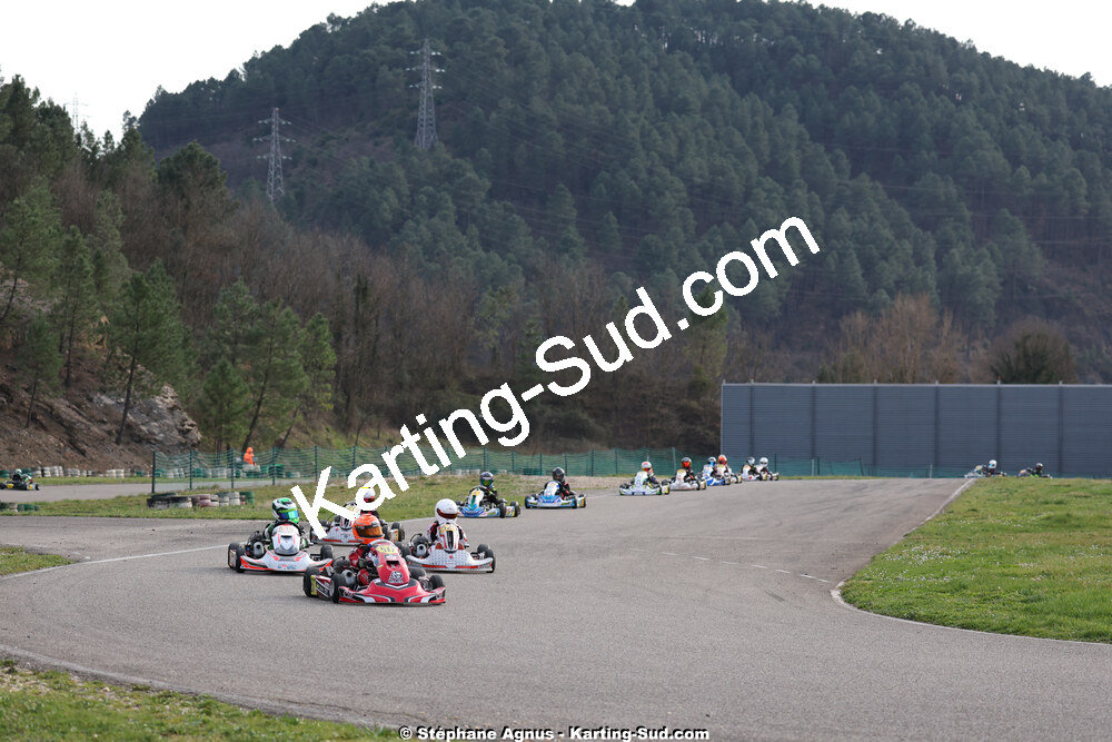 1 & 2/03/2025 : 1ère manche du Championnat du Sud au Pôle Mécanique Karting d’Alès (photos Stéphane Agnus) 2025 — karting