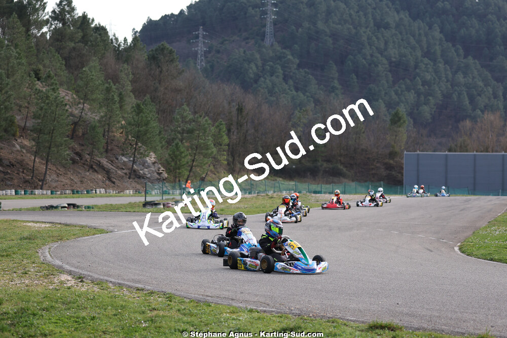 1 & 2/03/2025 : 1ère manche du Championnat du Sud au Pôle Mécanique Karting d’Alès (photos Stéphane Agnus) 2025 — karting